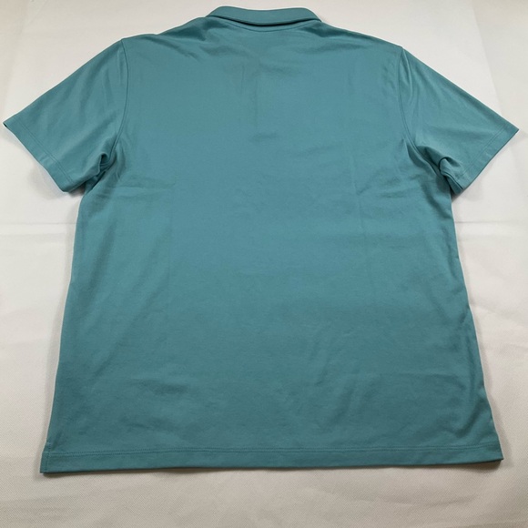 Zachary Prell Men’s Short Sleeve Polo Blue Polo Shirt. Medium. MSRP $98 - Picture 4 of 4